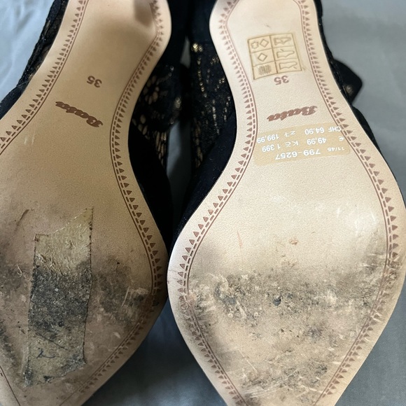 Mesh and lace ankle boots - Picture 6 of 10